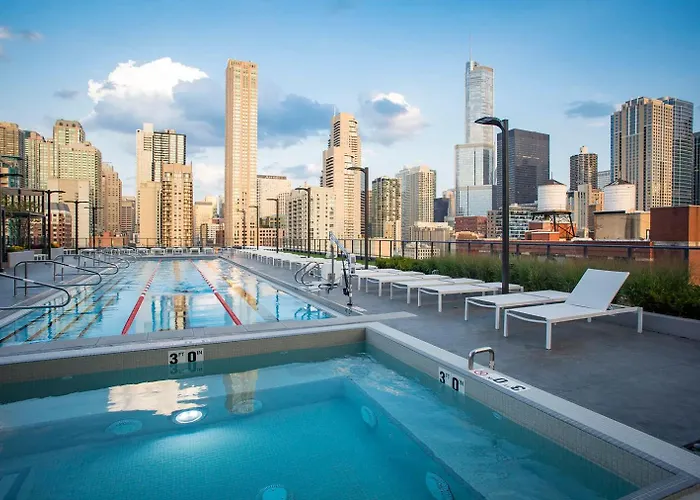 Apartment Blueground River North Pool Ac Nr Park Chi-1193 *